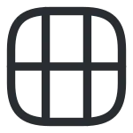 Grid 8 SVG Icon